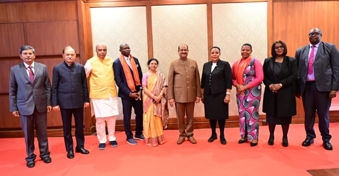 Zambia: A Parliamentary delegation led by the first women Hon’ble Speaker of the National Assembly of the Republic of Zambia, H.E. Ms. Nelly Butete Mutti visits India