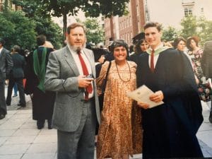 UK Prime Minister Keir Starmer in his college days