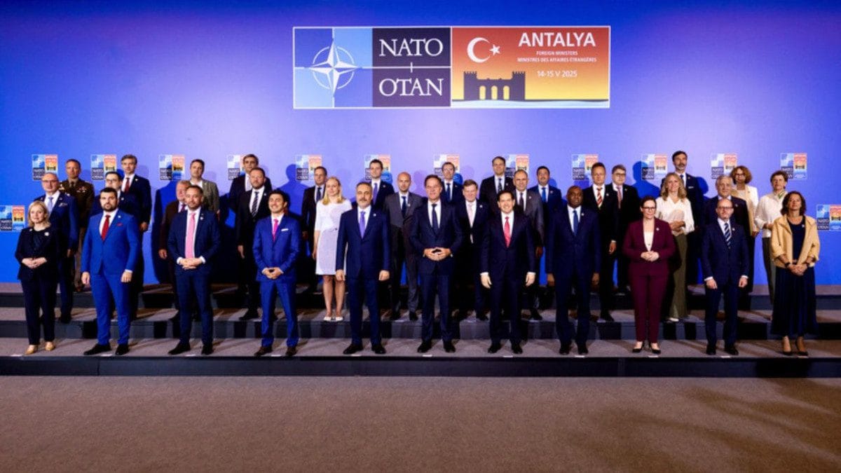 NATO is a political and military alliance of countries from Europe and North America