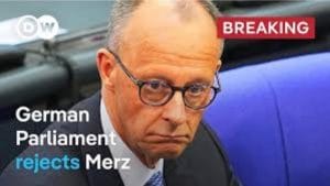 Friedrich Merz defeated in first round of Germany Chancellor election