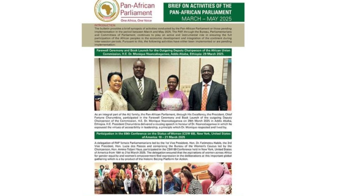 pan african parliament PAP