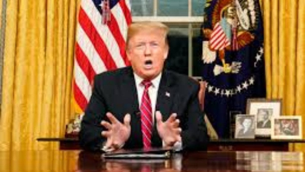 US President Donald Trump