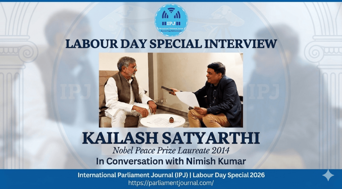 May Labour Day IPJ Special: Year 2014 Nobel Peace Laureate Kailash Satyarthi, Man who fought against the worst form of labour practice- Child Labour